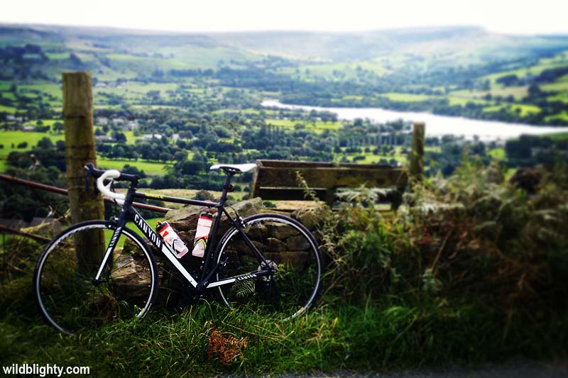 View from Eccles Pike, Peak District.