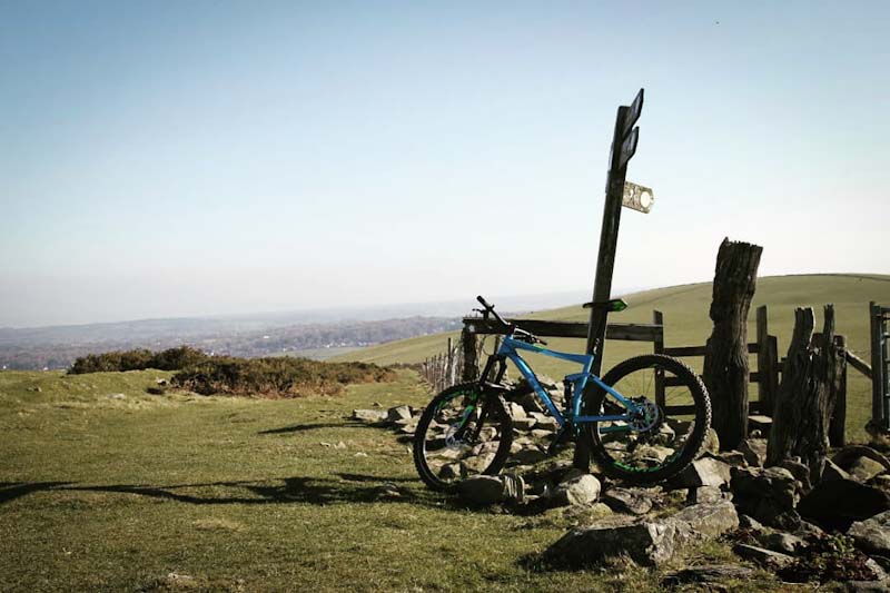 Mountain Biking the Clwydian Range