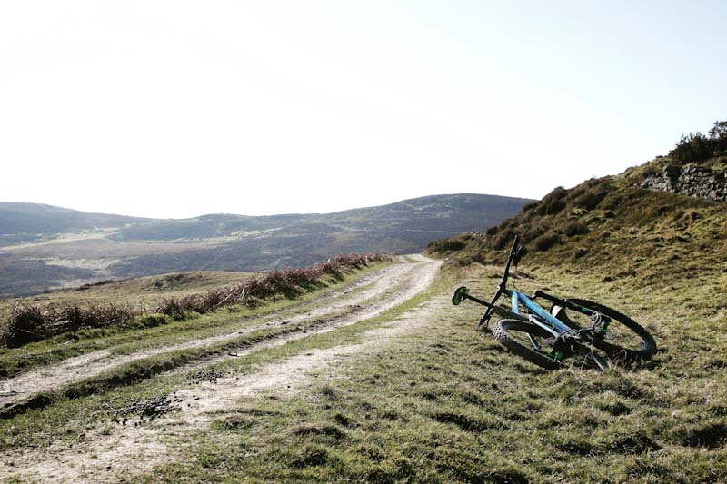 Mountain biking the wild Clwydian range