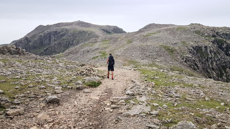 View towards Scafell Pike