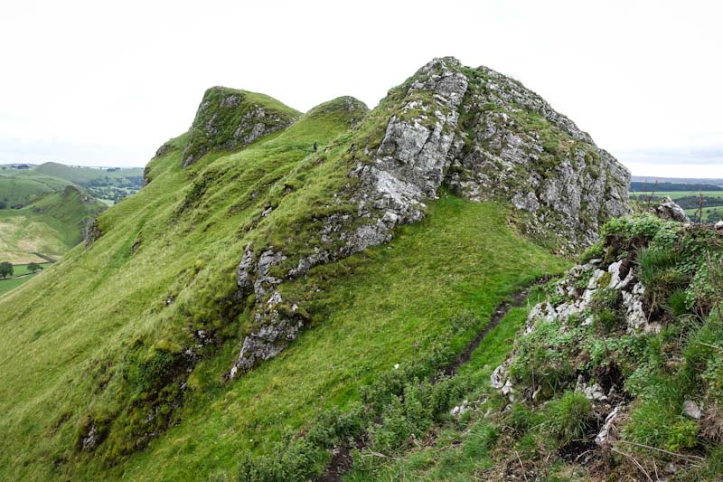 The Chrome Hill summit path