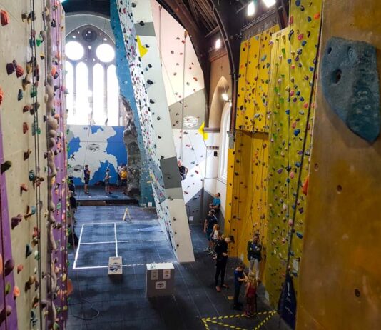 Warrington North West Face Climbing Wall