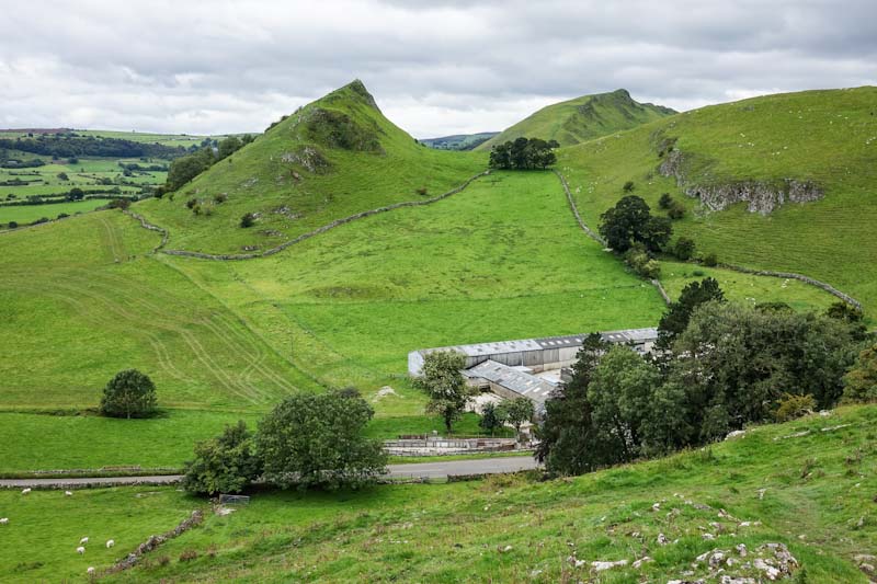 View of Parkhouse Hill and Chrome Hill