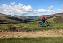 View of the Edale valley from Hope Cross