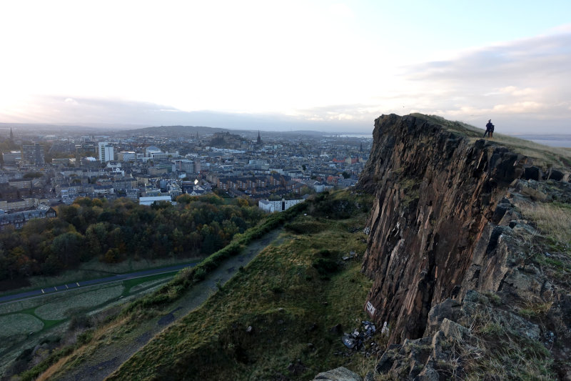 Edinburgh from Salisbury Crags